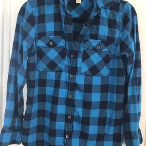 J. Crew Plaid Long Sleeve Button Down